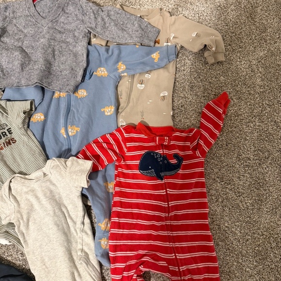 Baby Boy Clothing Bundle – Mixed Brands (Size 6–12 Months)  [💥BUNDLE 15 items] - Picture 2 of 4